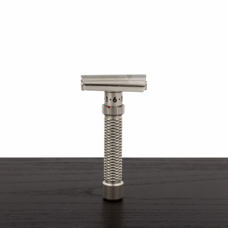 Rex Supply Co. Konsul Slant Adjustable Stainless Steel DE Safety Razor